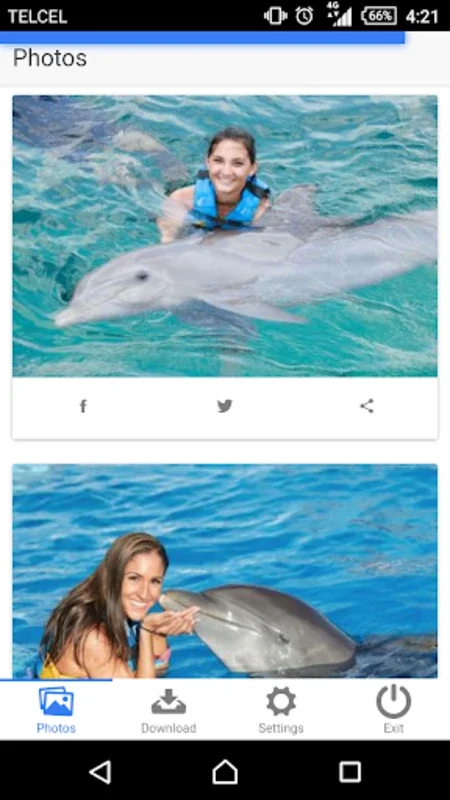 Dolphin Memories for Android: Effortlessly Download Photos