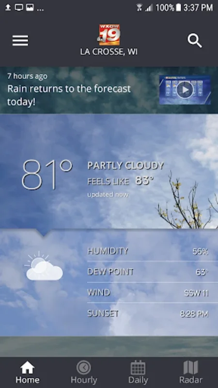 WXOW Weather for Android - Stay Ahead with Precise Forecasts