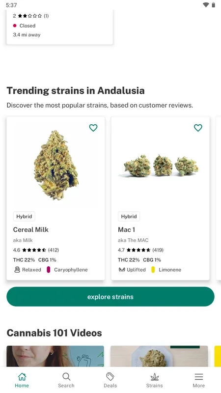 Leafly for Android - Discover Marijuana Info & More