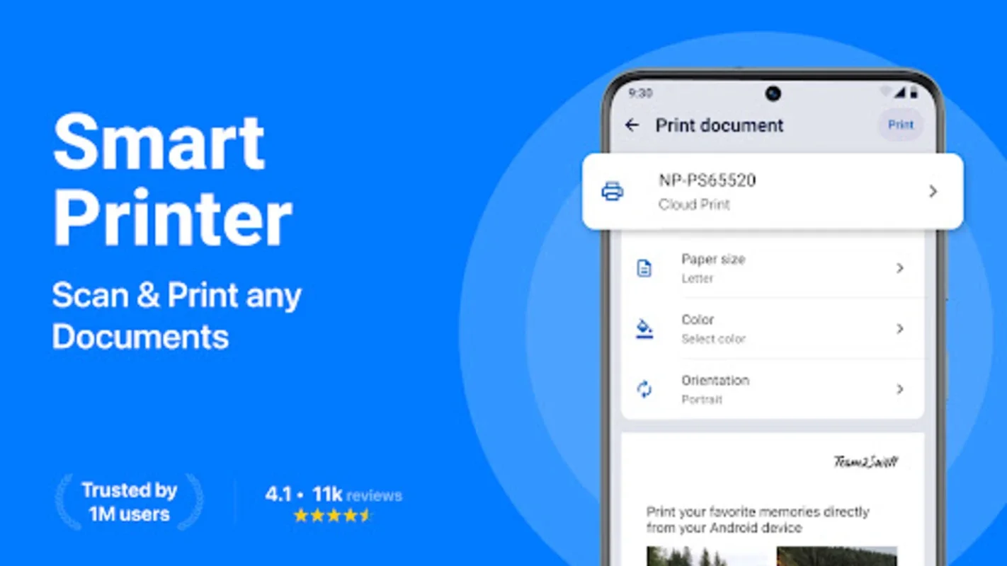 Printer for Android - Hassle - Free Printing