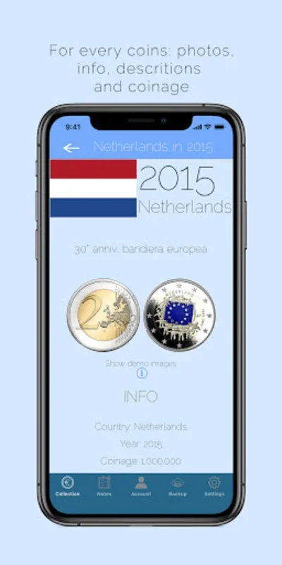 Euro Coins Album Lite for Android - Manage Your Collection