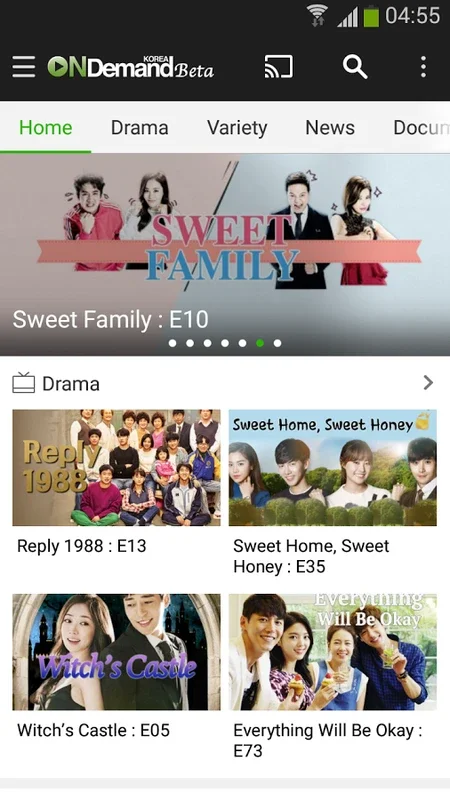 OnDemandKorea for Android - Stream Korean Entertainment