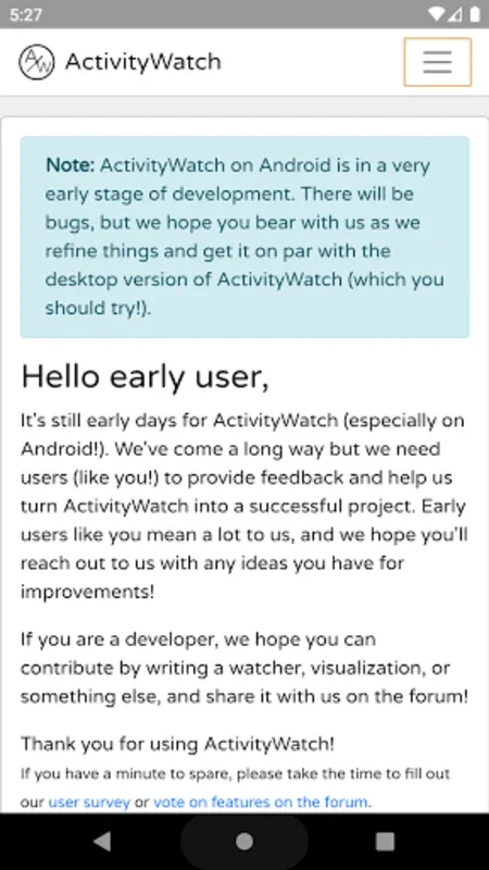 ActivityWatch for Windows - Monitor Your Computer Time