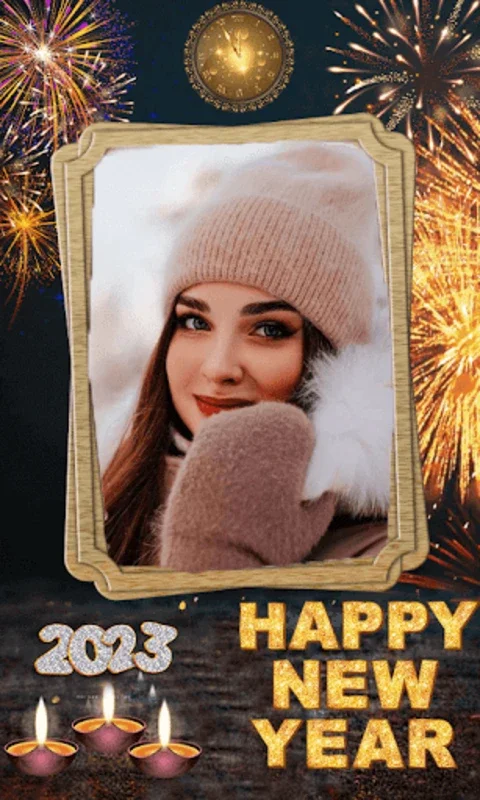 New Year 2024 Photo Frame for Android - Create Festive Greetings