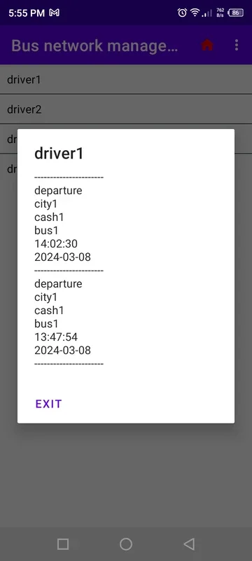 Bus net work management for Android - Simplify Network Management