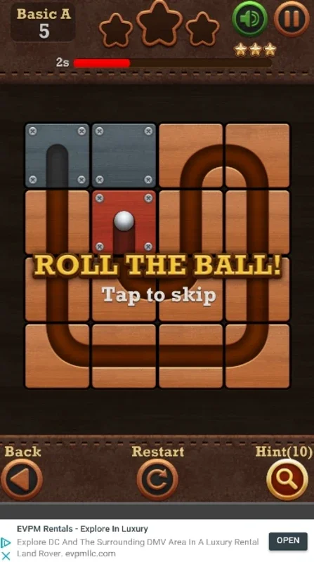 Roll the Ball: slide puzzle 2 for Android - Engaging Logic Game