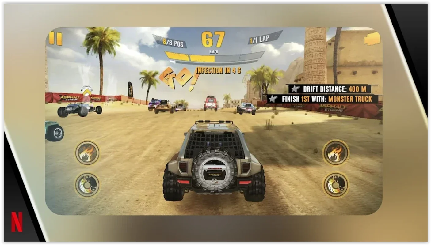 Asphalt Xtreme for Netflix on Android - No Download Needed