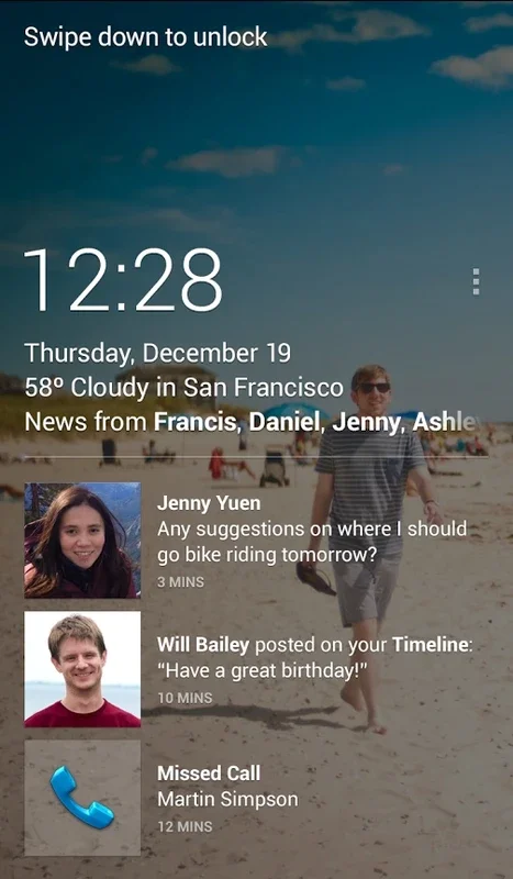 Facebook Home for Android - Seamless Social Integration