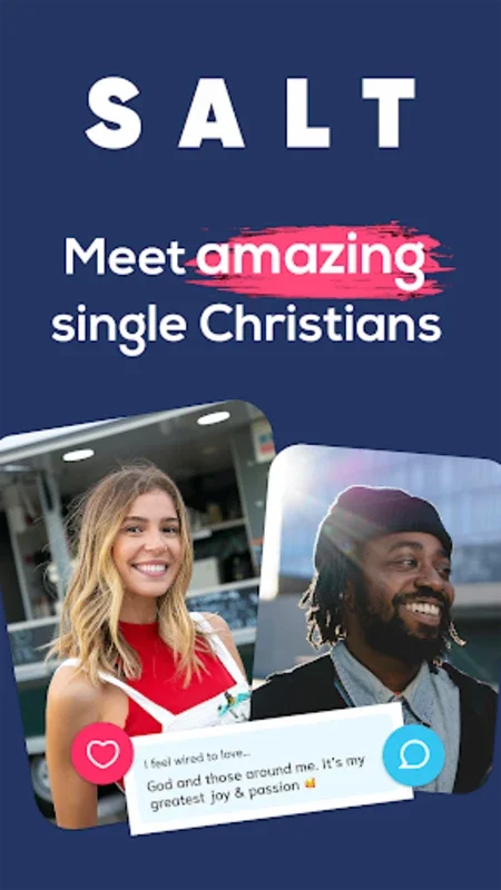 SALT for Android - Connect with Christian Singles