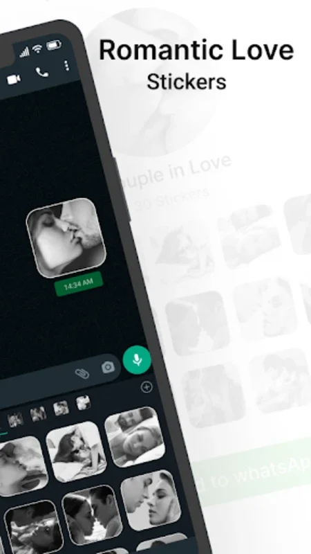 Romantic Kiss Stickers for Android: Enhance Your Messaging with Love