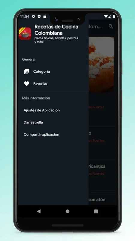 Colombian Recipes - Food App for Android: Explore Delicious Dishes