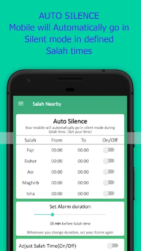 Salah Nearby for Android: Accurate Prayer Times App