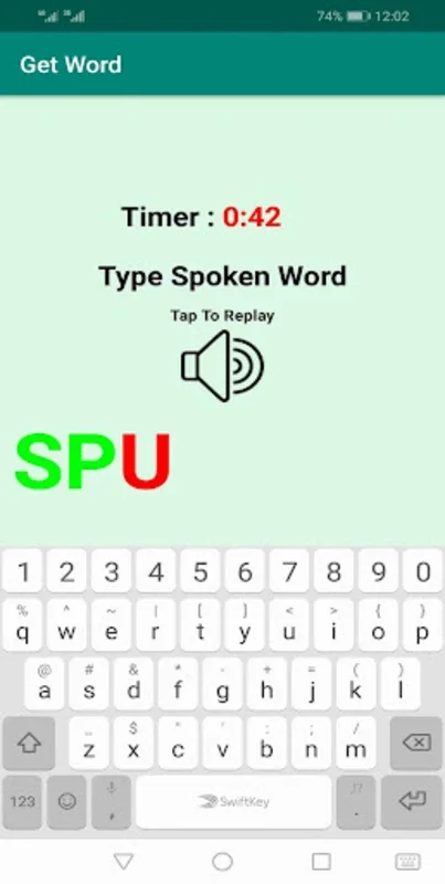 Catch Word - Typing Game for Android - No Download Needed