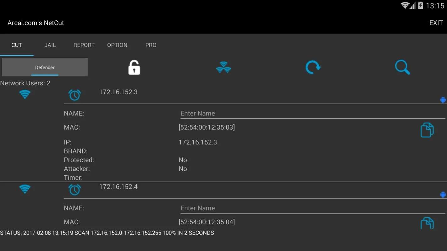 Arcai.com NetCut for Android: Manage WiFi Connections