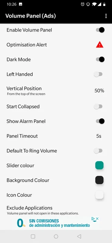 Volume Panel Free for Android - Customize Your Volume Controls