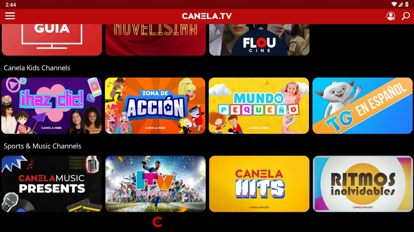 Canela TV for Android: Free Entertainment on Your Smartphone