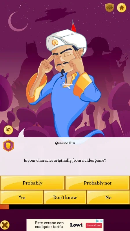 Akinator for Android - Guess Characters with the Genie