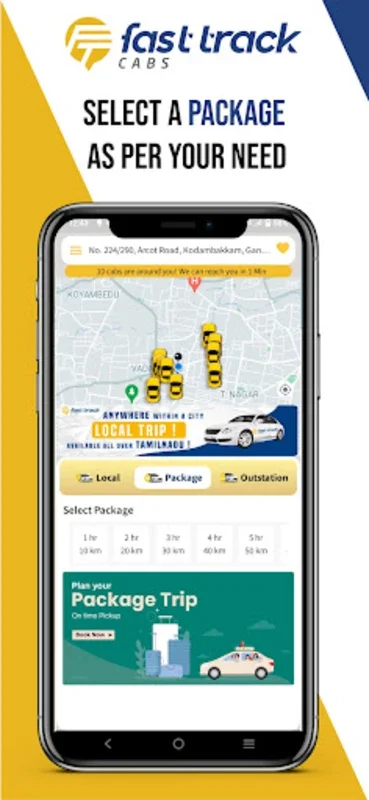 Fasttrack for Android - Reliable Taxi Booking App