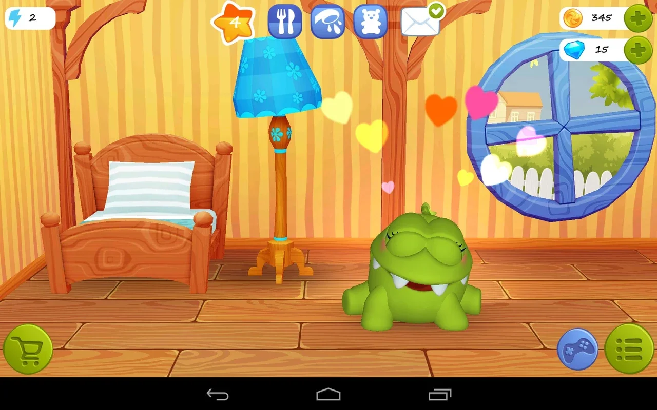 My Om Nom Free for Android - Fun Pet - Care Game