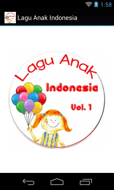 Lagu Anak Indonesia for Android - Rich Musical Collection