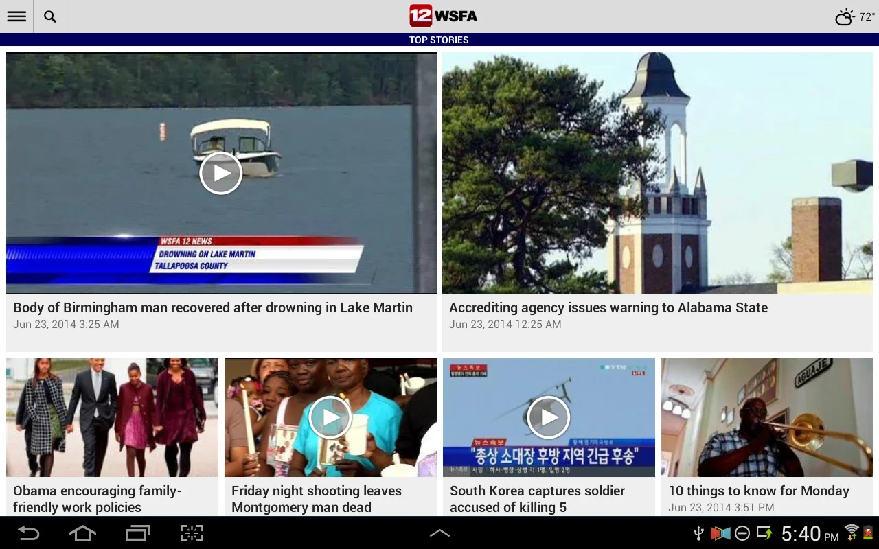 WSFA News for Android - Stay Informed with Alabama News