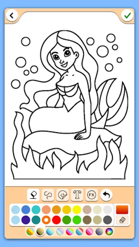 Coloring Book for Girls for Android - Unleash Creativity