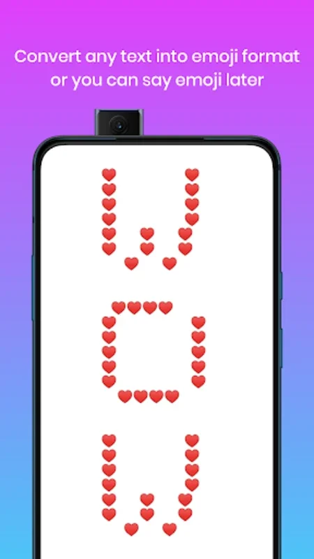 Text to emoji 🤩 emoji letter for Android - Transform Text