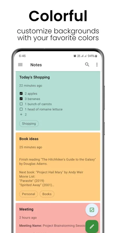 Notes for Android - Organize Your Notes and Tasks