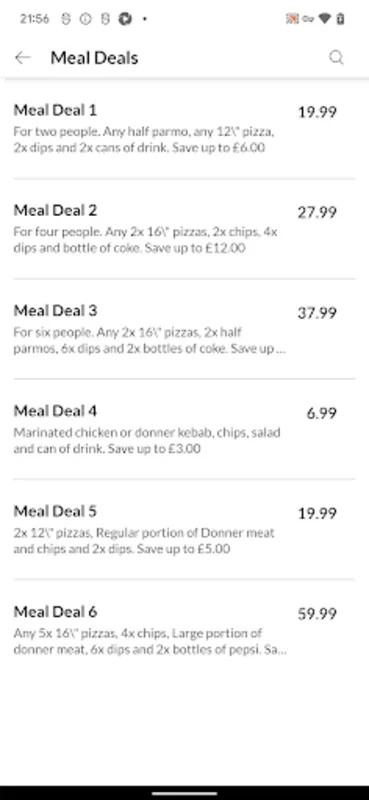 The Pizza Guy's for Android - Swift Online Food Ordering in Hartlepool