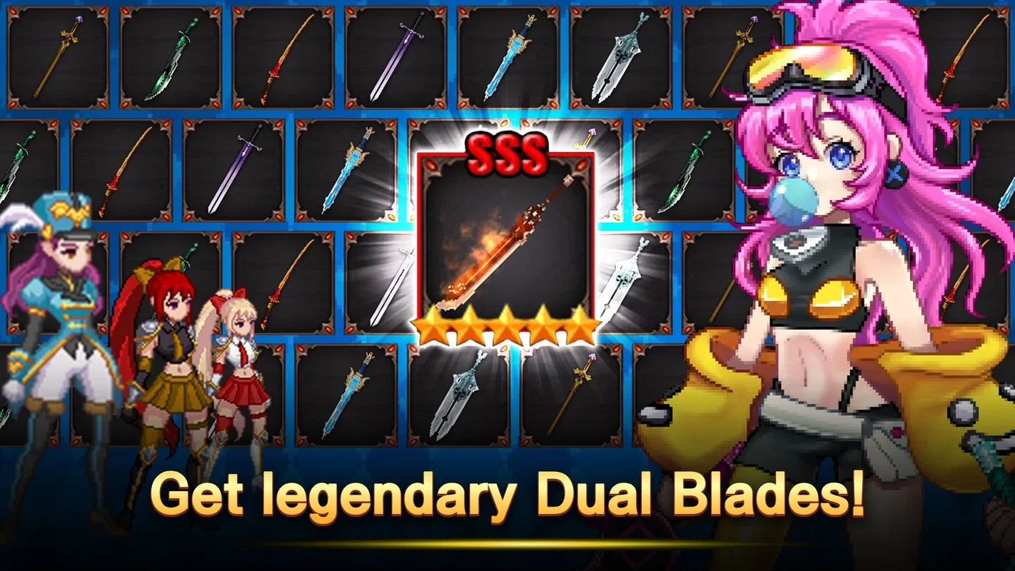 Dual Blader : Idle Action RPG for Android - Engaging Idle Adventures