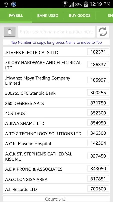 Safaricom M-Ledger for Android: Manage Personal Finances