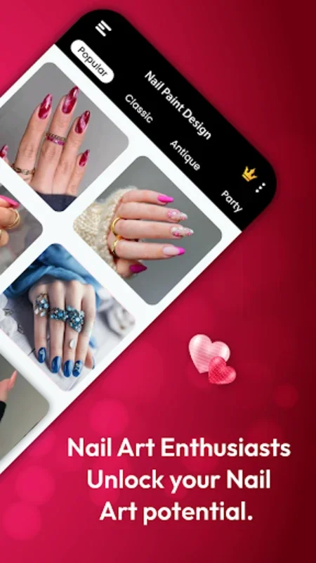 Nail Paint Design - Nail Art for Android: Endless Nail Art Inspiration