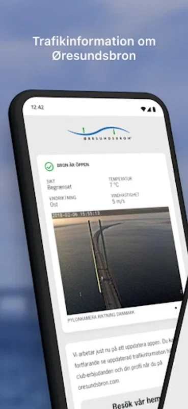 Øresundsbron for Android - Real-Time Traffic Updates