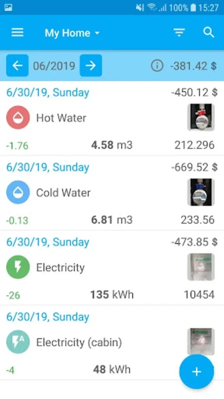 Easy Home Offtake for Android - Free Utility Tracking