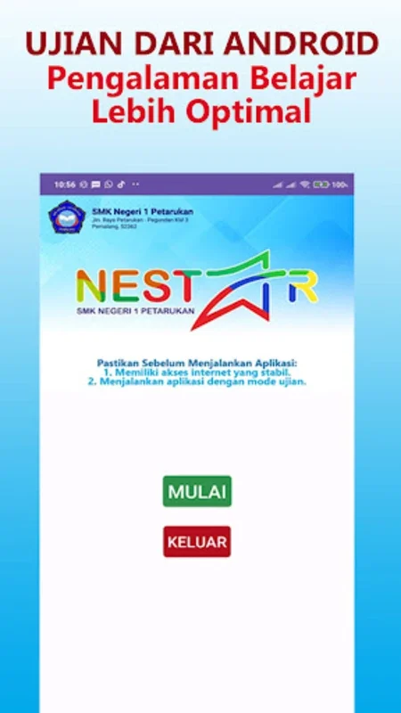 MYSIS - Ujian Pakai HP for Android: Secure Exam Platform