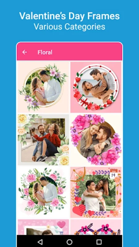 Valentine's Love Photo Frames for Android - Romantic Photo Enhancement