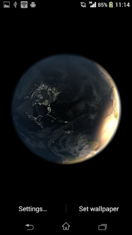 Earth Live Wallpaper for Android: Personalize Your Screen