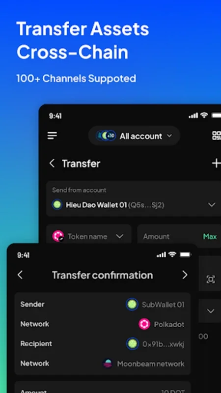 SubWallet - Polkadot Wallet for Android - Seamless Multi-Chain Experience