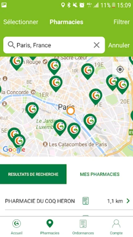 Mon Pharmacien Giphar for Android: Streamlining Pharmacy Services