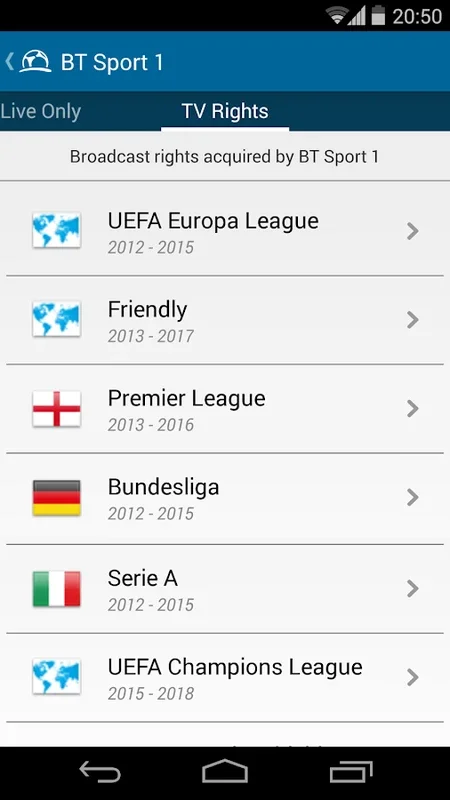 Live Football TV for Android - Get the App for Free