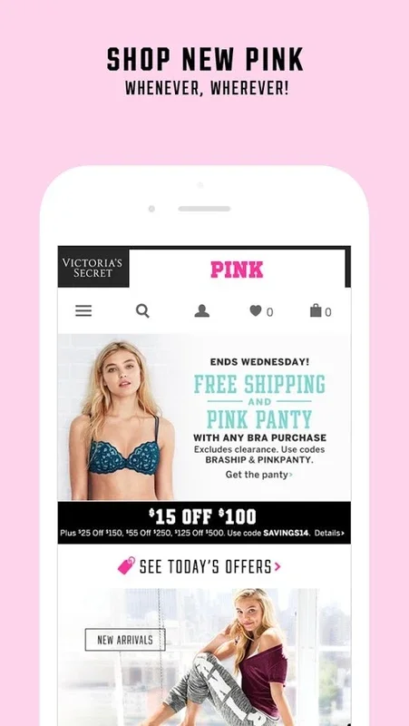 PINK Nation for Android - A Shopping and Community App