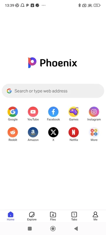 Phoenix Browser for Android - Secure and Fast Browsing