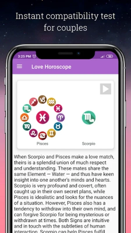 Love Horoscope for Android - Get Astrological Insights