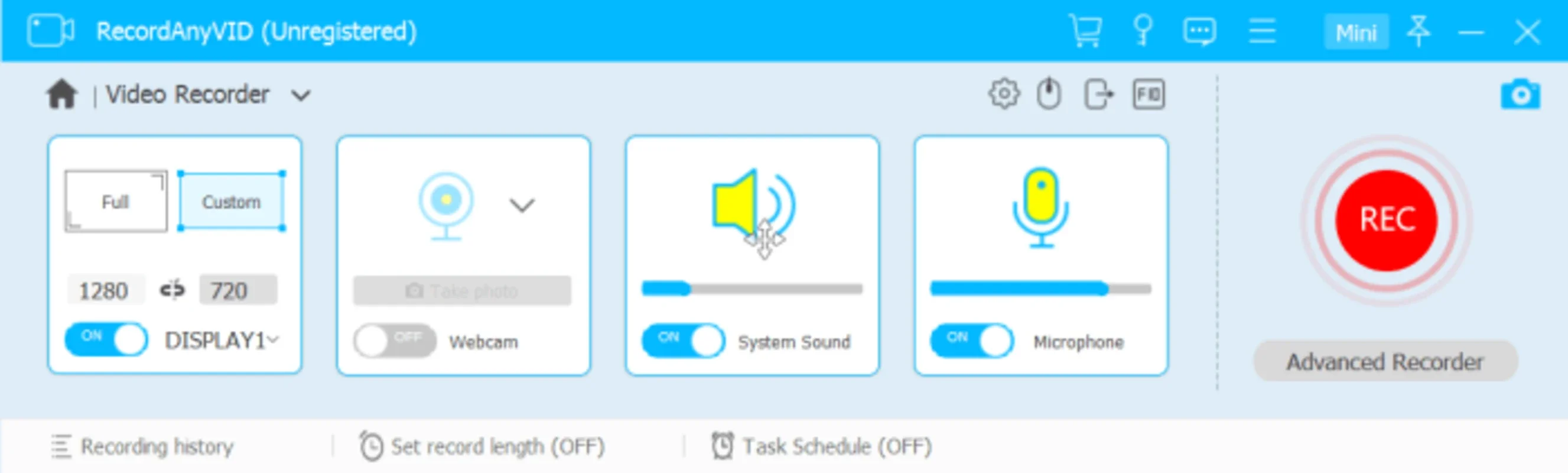 RecordAnyVid for Windows: Powerful Video Recording