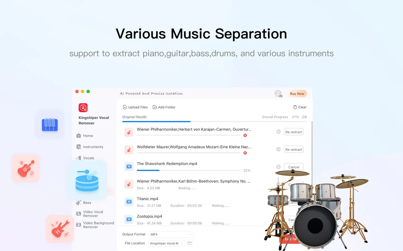 Kingshiper Vocal Remover for Mac - Transform Your Music