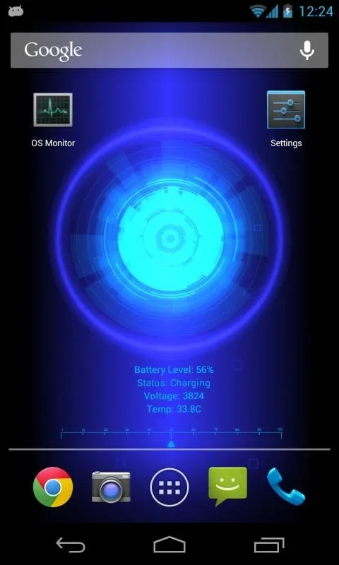 Battery Core Live Wallpaper(F) for Android - Enhance Your Device