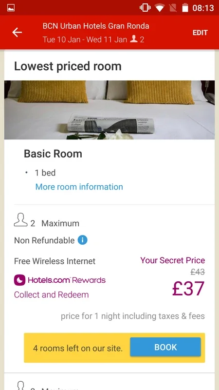 Hotels.com for Android - Book Hotels Worldwide