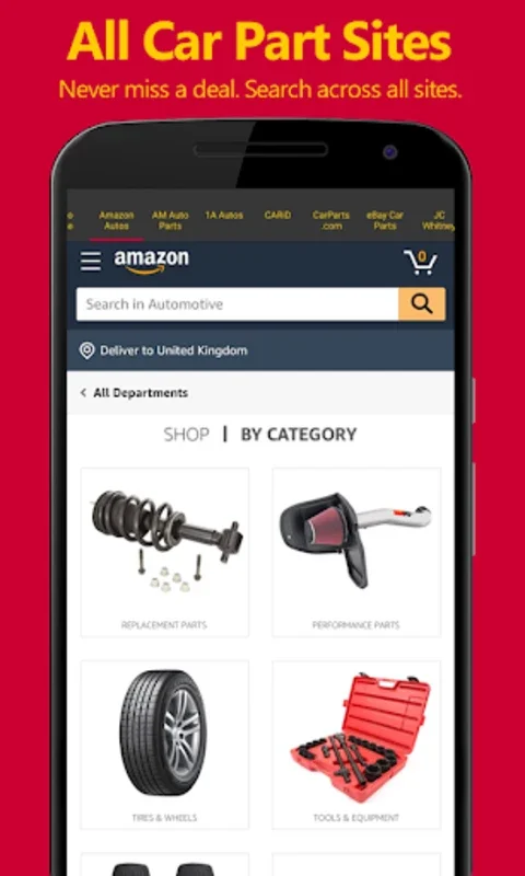 Car & Auto Parts Zone USA for Android - Simplify Your Shopping