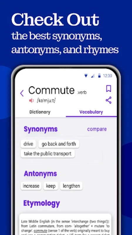 English Dictionary for Android - A Free Vocabulary Booster