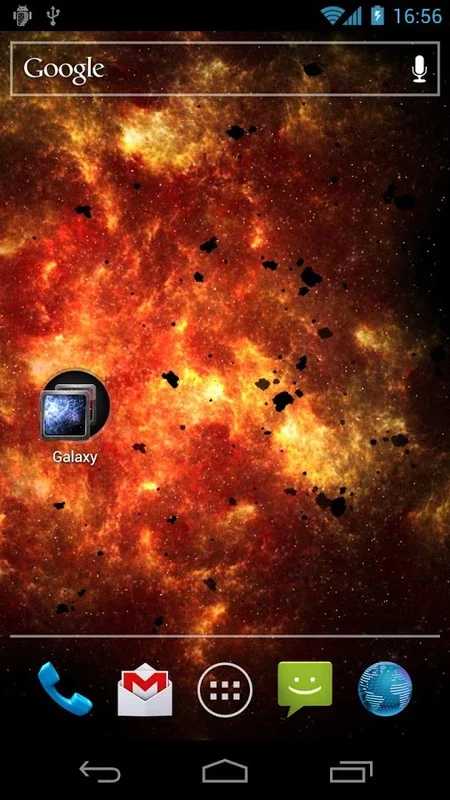 Inferno Galaxy for Android - Cosmic Visuals Galore